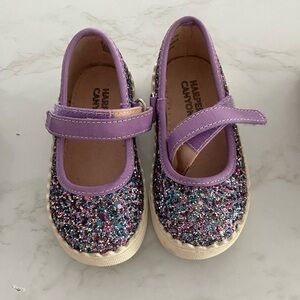 Harper Canyon Purple Glitter Dress Shoes